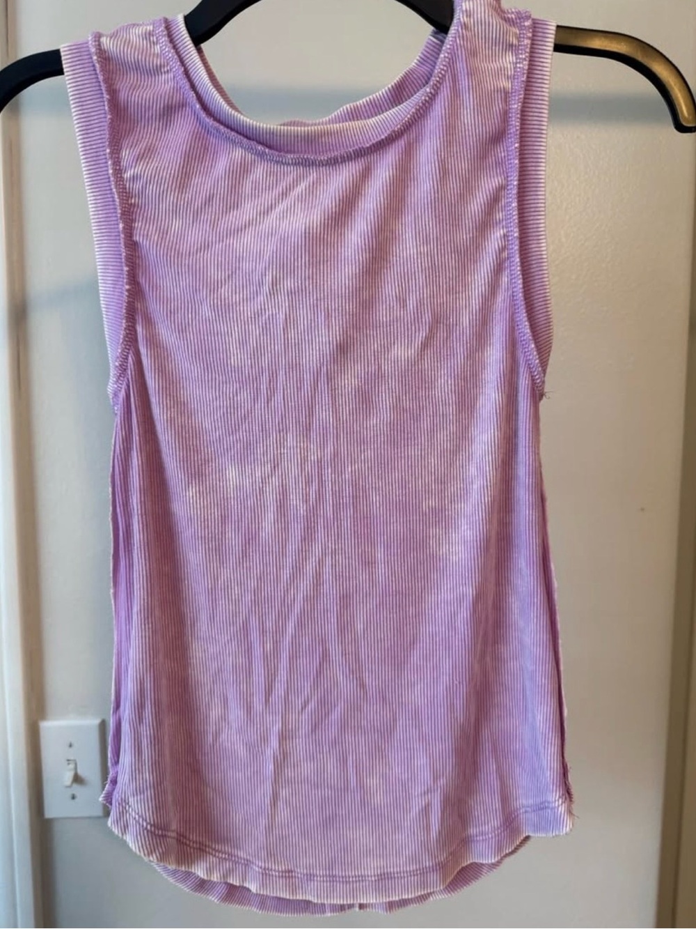 Lilac Ribbed Zenana Women's Tank